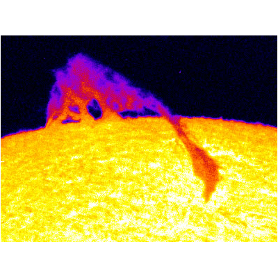 Protubérance/filament solaire