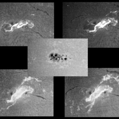 Eruption solaire du 25/07/1946 observée par le (...)